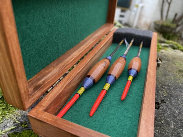 A presentation box set of 3 vintage style tradition Avon (Topper) fishing floats. - Image 5