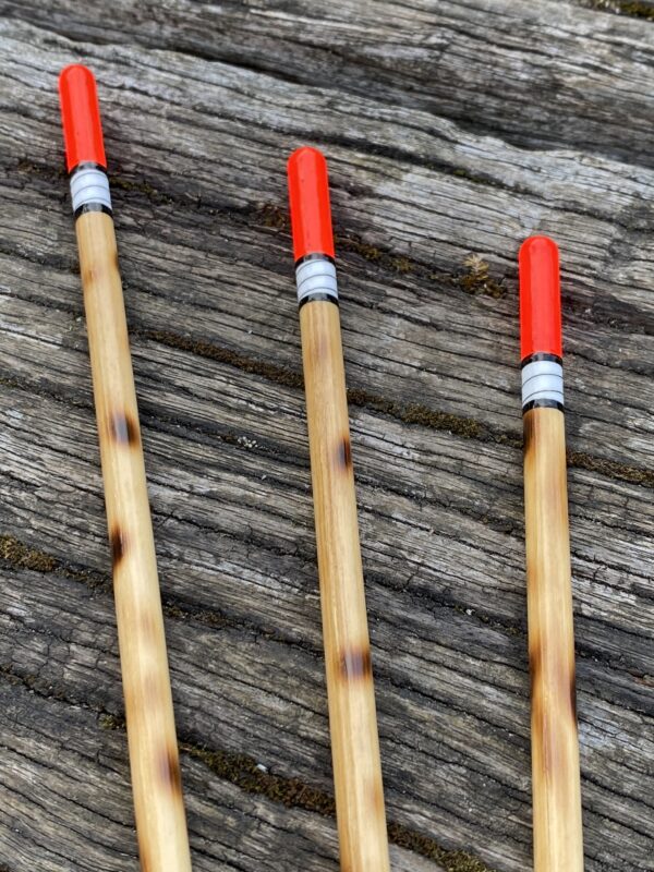 A Set of three traditional style Scorched Reed Wagler floats - Image 9