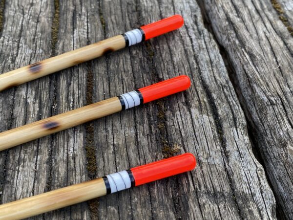 A Set of three traditional style Scorched Reed Wagler floats - Image 2