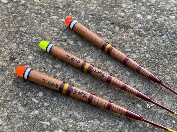 A Set of three light Carbon stem Stick floats - Image 6