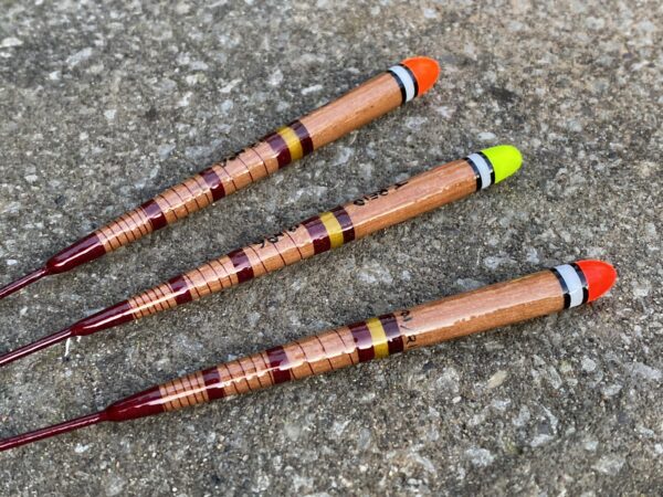 A Set of three light Carbon stem Stick floats - Image 7