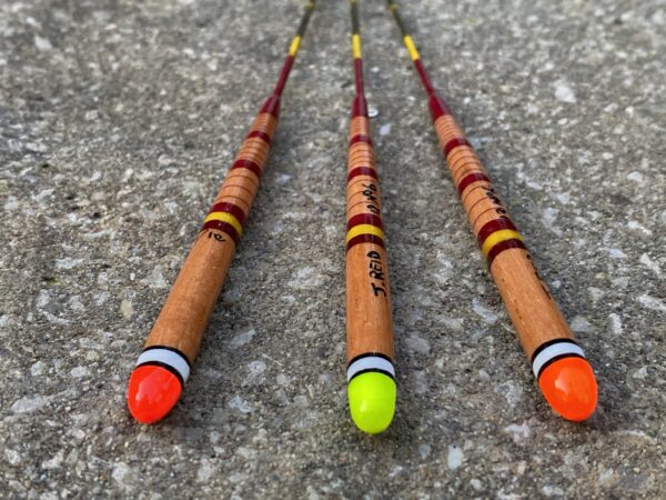 A Set of three light Carbon stem Stick floats - Image 4