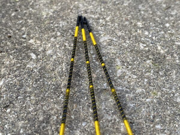 A Set of three light Carbon stem Stick floats - Image 5