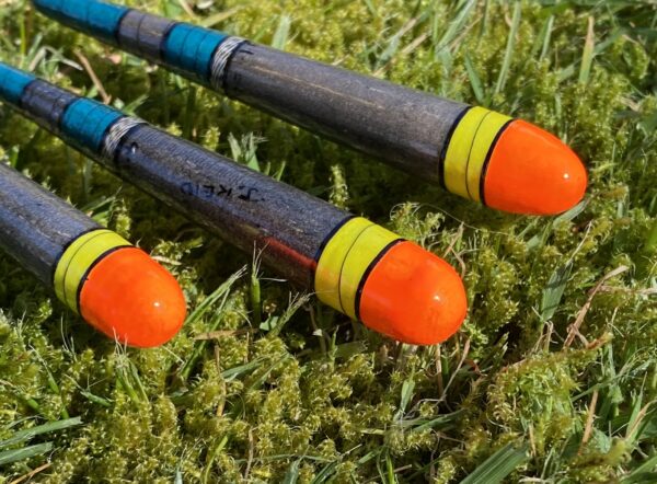 A Set of three carbon stem Stick floats - Image 2