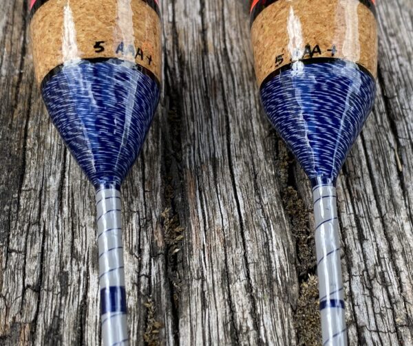 A pair of traditional style Perch bobber floats. - Image 4