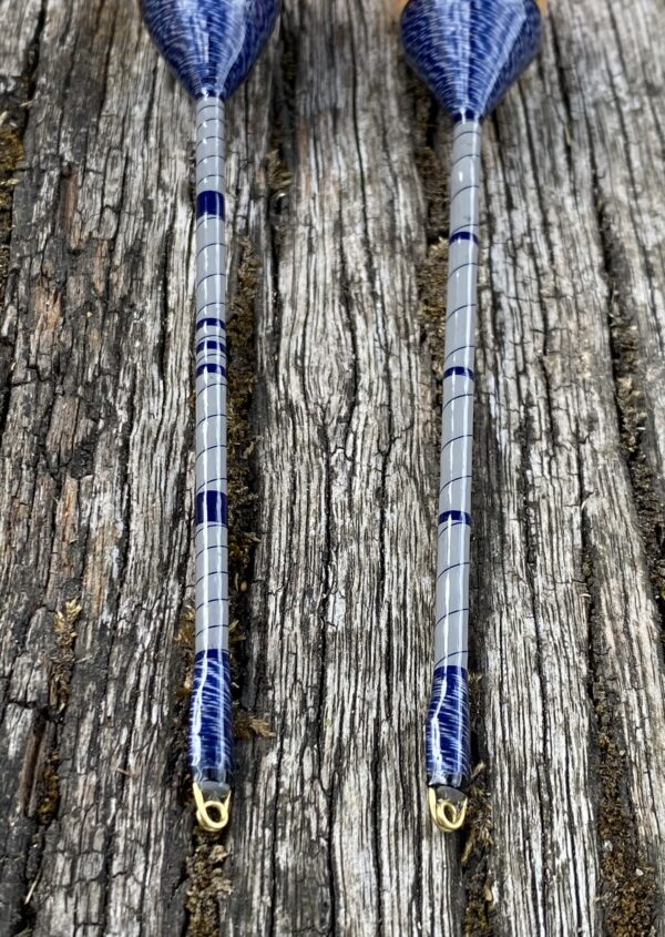A pair of traditional style Perch bobber floats. - Image 3