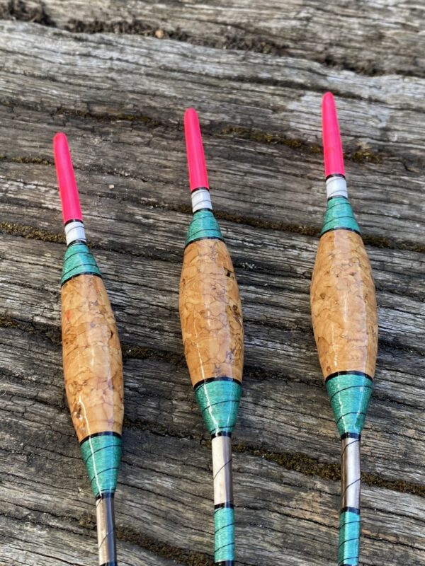 A set of 3 tradition Avon style (Topper) fishing floats. - Image 6