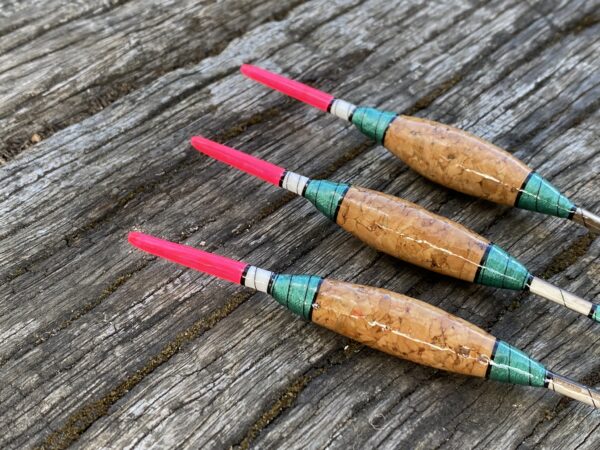 A set of 3 tradition Avon style (Topper) fishing floats. - Image 7
