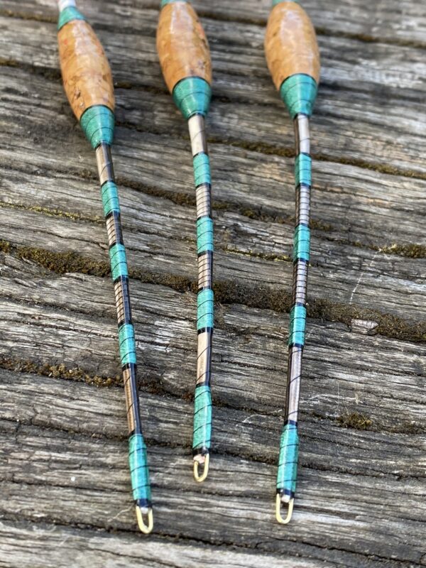 A set of 3 tradition Avon style (Topper) fishing floats. - Image 2