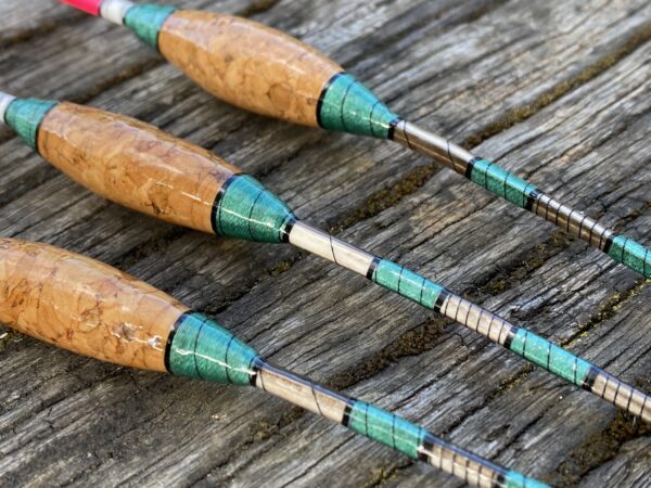 A set of 3 tradition Avon style (Topper) fishing floats. - Image 3