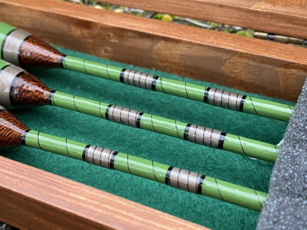 A presentation box set of 3 Traditional Avon style (Topper) fishing floats. - Image 3