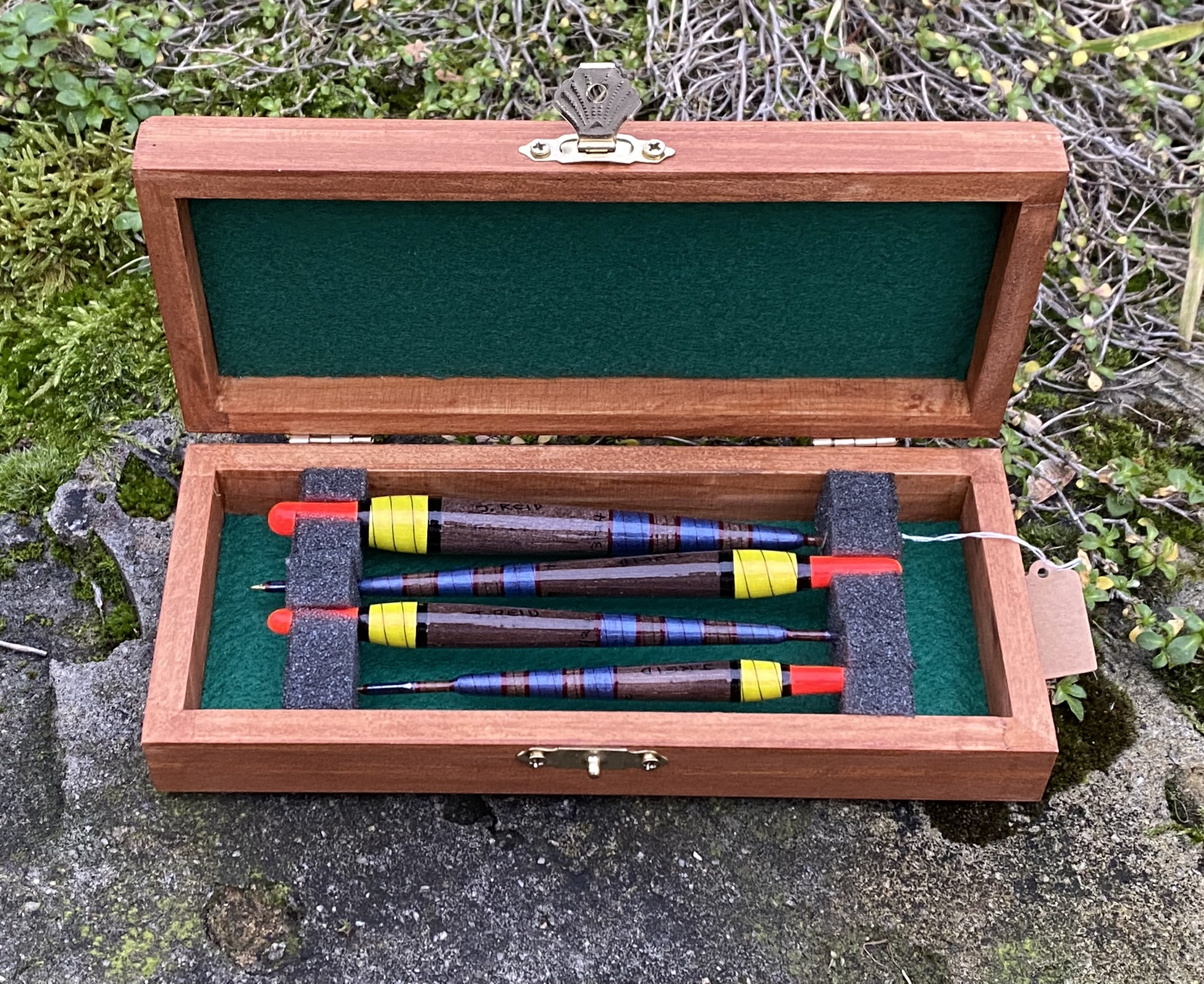 A Presentation Box Set of Four Traditional style Chubber/Loafer floats